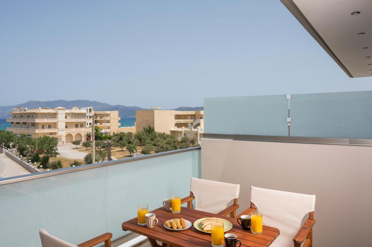 Indigo Blue Seaside Deluxe Apartments Kissamos Bagian luar foto