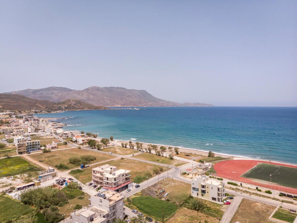 Indigo Blue Seaside Deluxe Apartments Kissamos Bagian luar foto